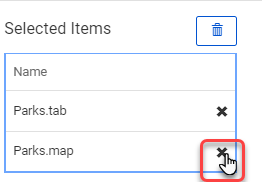 Removing the .map file